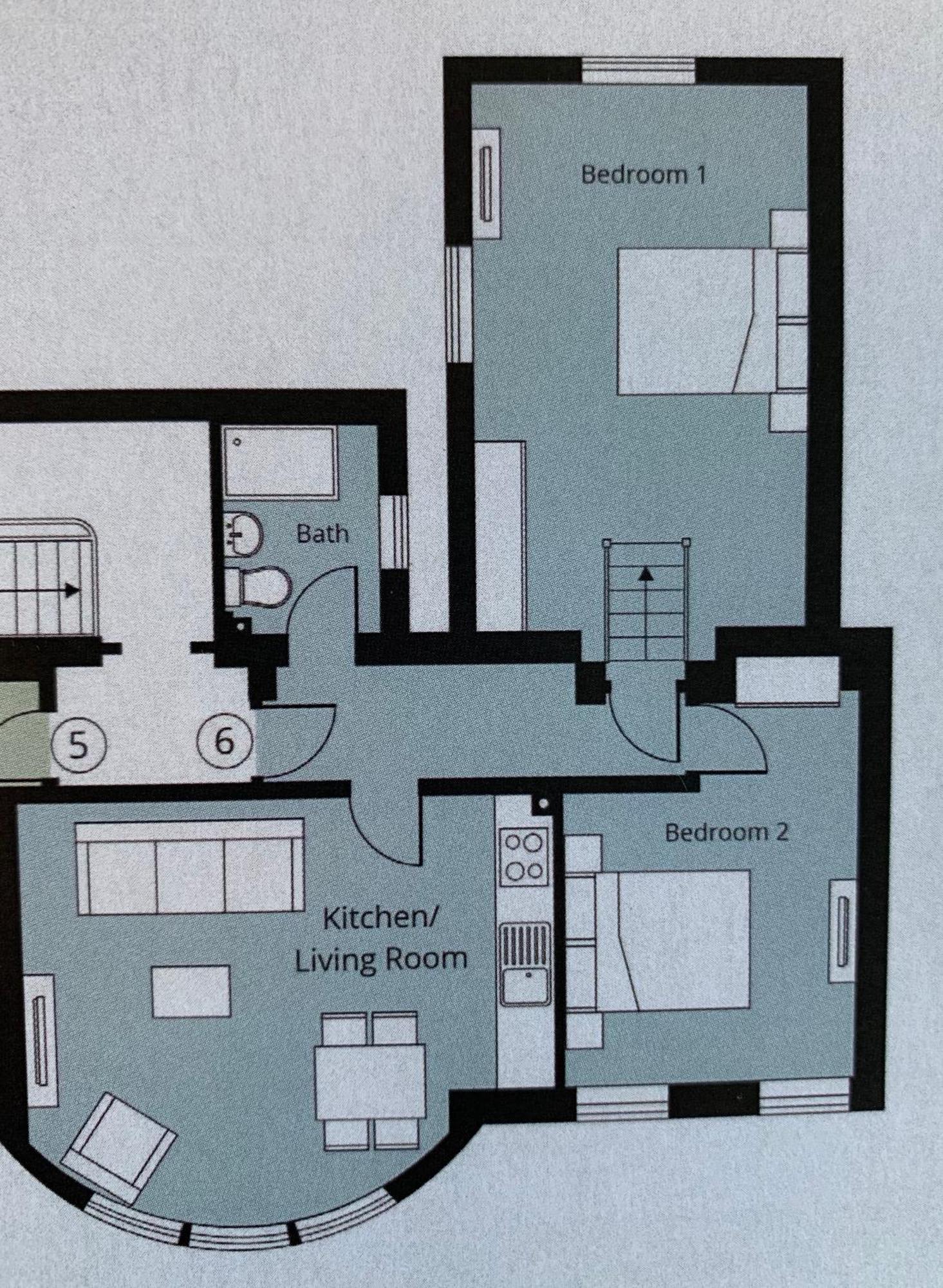 King Street Penthouse - 2 Bed Lejlighed Great Yarmouth Eksteriør billede